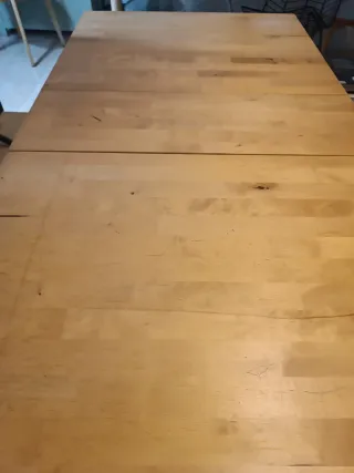 Mesa de madera plegable IKEA NORDEN