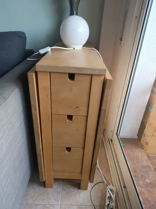 Mesa de madera plegable IKEA NORDEN