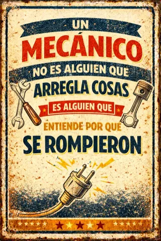 Serie Chapas Taller Mecánico Michelin Castrol Agip