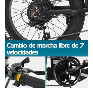 Bicicleta Eléctrica Plegable TODIMART