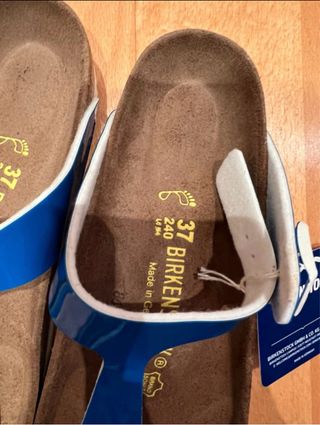 Sandalias Birkenstock Gizeh Talla 37 Azul
