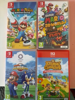 Nintendo Switch 2 + Protectores+ Juegos