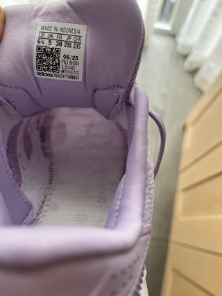 Zapatillas Adidas Running Mujer Morado/Blanco