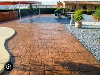 Hormigón impreso y pulido