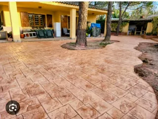 Hormigón impreso y pulido