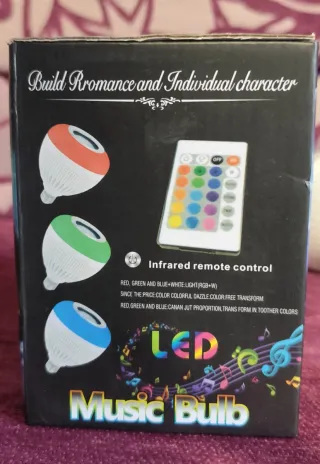 Bombilla LED Bluetooth Multicolor