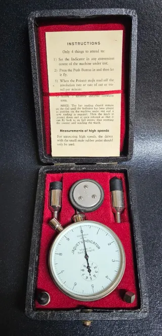 Tacómetro Jaquet Suizo