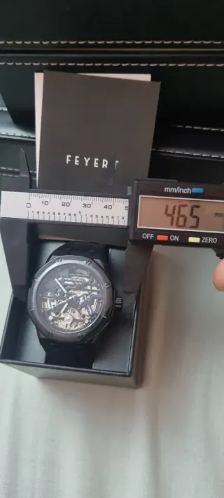 Reloj Automático Feyert Esqueleto