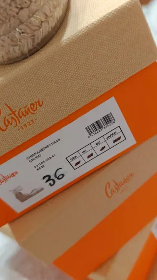 Castaner Espadrillas Zeppa Donna Tg 36