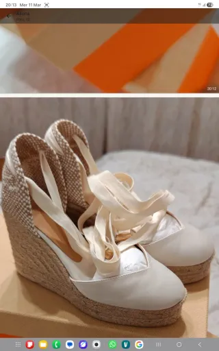 Castaner Espadrillas Zeppa Donna Tg 36