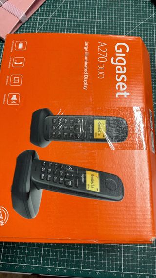 Gigaset A270 Duo - 2 Teléfonos Inalámbricos DECT