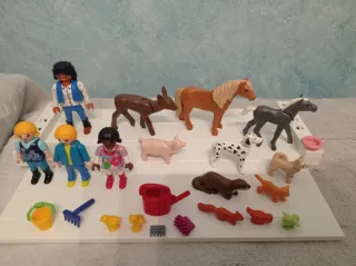 Playmobil: Niños y animales de granja BB