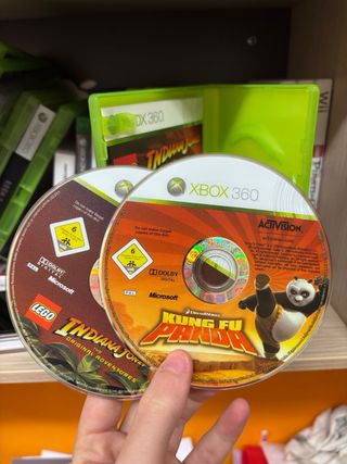 lego Indiana Jones + Kung Fu Panda Xbox 360