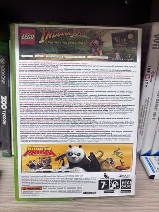 lego Indiana Jones + Kung Fu Panda Xbox 360
