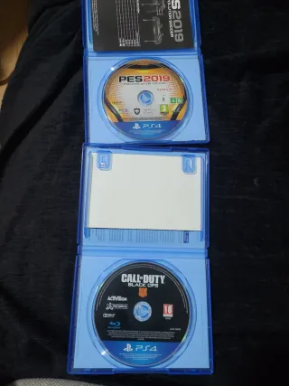 2 Juegos PS4: PES 2019 y Call of Duty Black Ops