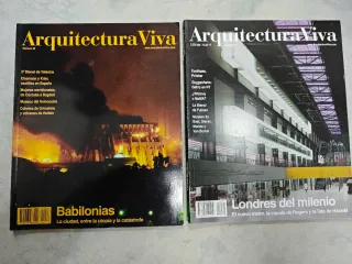 Lote 2 revistas Arquitectura Viva