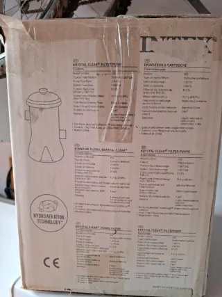 Depuradora H Intex Krystal Clear Piscina