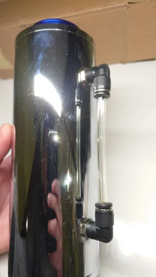 DEPÓSITO REFRIGERANTE ALUMINIO 500ML COCHE O MOTO