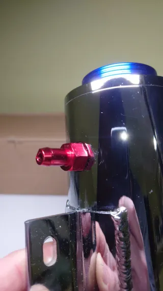 DEPÓSITO REFRIGERANTE ALUMINIO 500ML COCHE O MOTO