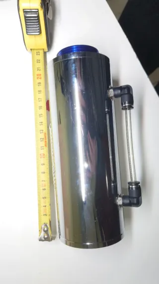 DEPÓSITO REFRIGERANTE ALUMINIO 500ML COCHE O MOTO