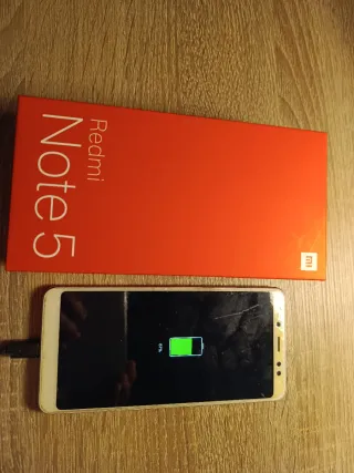 Xiaomi Redmi Note 5 Caja y Móvil