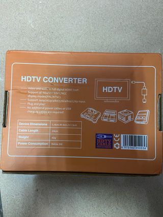 Conversor HDTV para N64/SNES/SFC/NGC