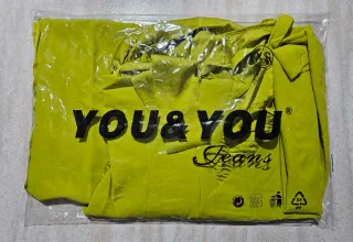 Vestito lungo asimmetrico verde acido