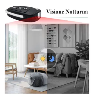 Telecamera Spia Chiave Auto 1080P HD