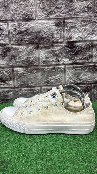 Converse Beige/Bianco Taglia 36.5