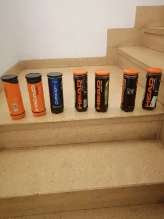 Pelotas de pádel Head y Champion