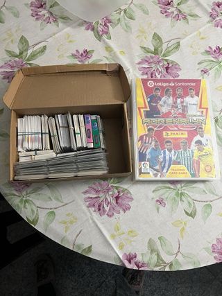 Lote cromos Panini Adrenalyn + album 2018-19