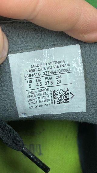 Converse Glitter Rainbow Tg 37.5