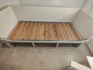 Cama nido blanca con 3 cajones