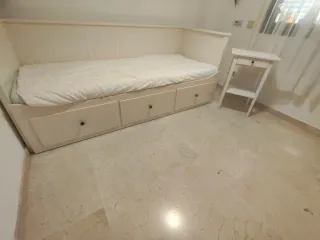 Cama nido blanca con 3 cajones