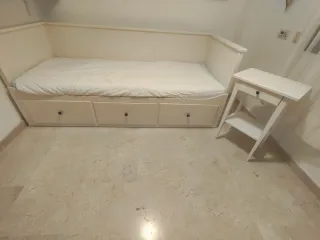 Cama nido blanca con 3 cajones