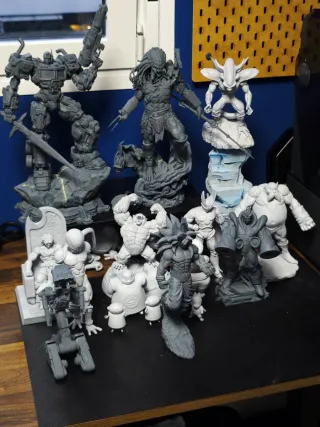 Figura Predator Resina 40cm