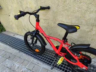 Bicicleta Infantil 16" Aluminio