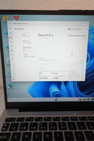NUEVO I9-11900H Ordenador Portátil 16Gb 512Gb SSD
