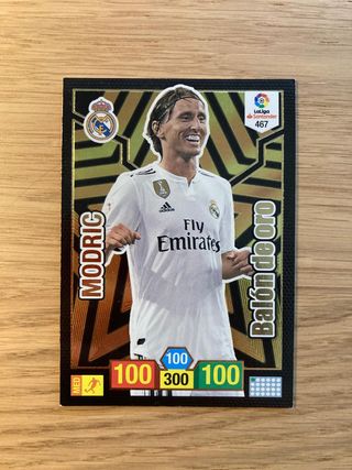 Cromo Modric Balón de Oro Adrenalyn 2018-19