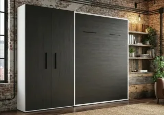 CAMA ABATIBLE CON ARMARIO NOVA.