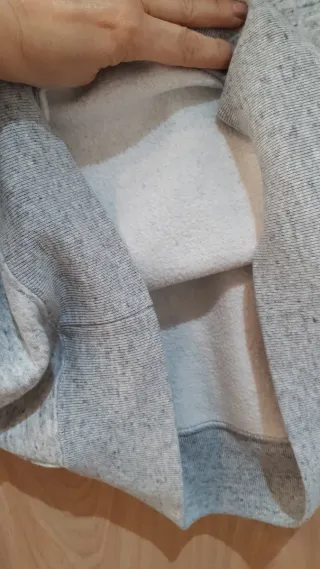 Sudadera Hollister Gris Original