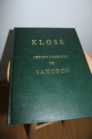 Lote libros saxofón – métodos, técnica, musicalida