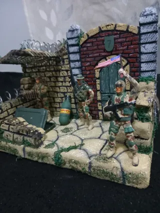 Diorama militar.EEUU