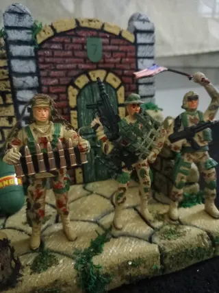 Diorama militar.EEUU