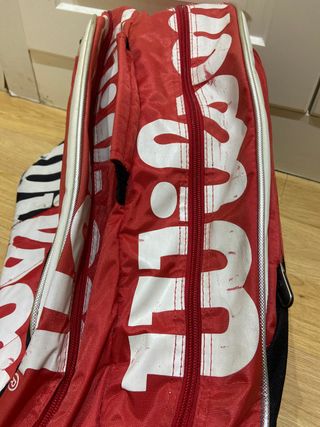 Paletero Pádel Wilson Tour Rojo