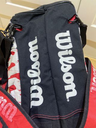 Paletero Pádel Wilson Tour Rojo