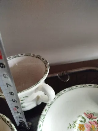 La Cartuja Pickman años 60. Tazas de café