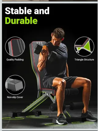 Banco de pesas ajustable