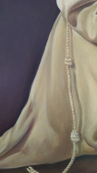 COPIA OLEO SAN FRANCISCO - ZURBARAN