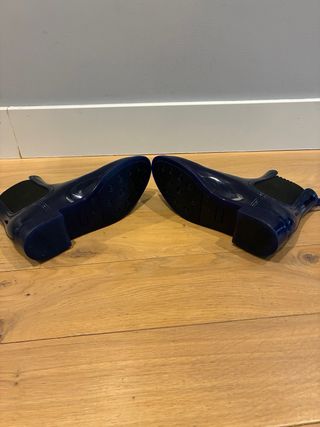 Botas de agua azul marino